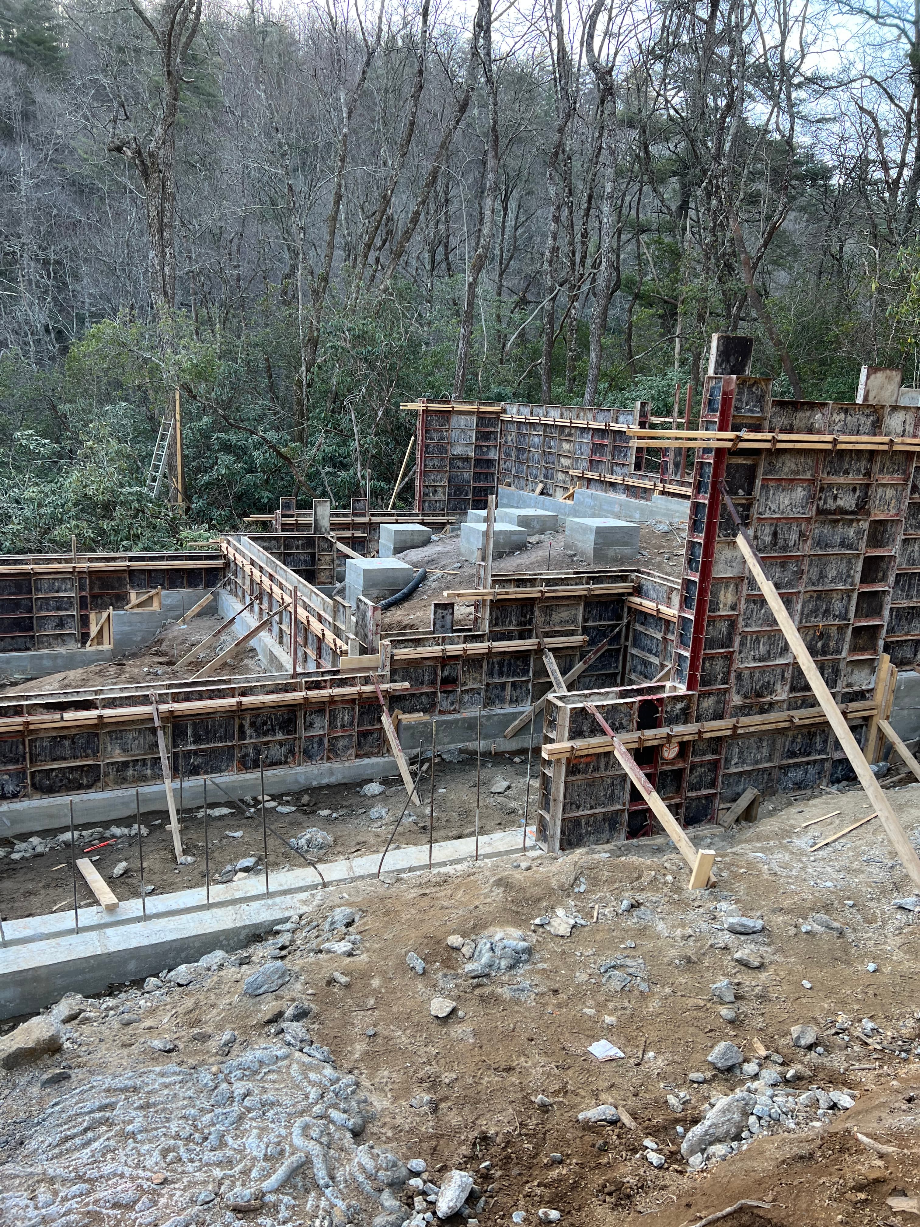 Foundation walls