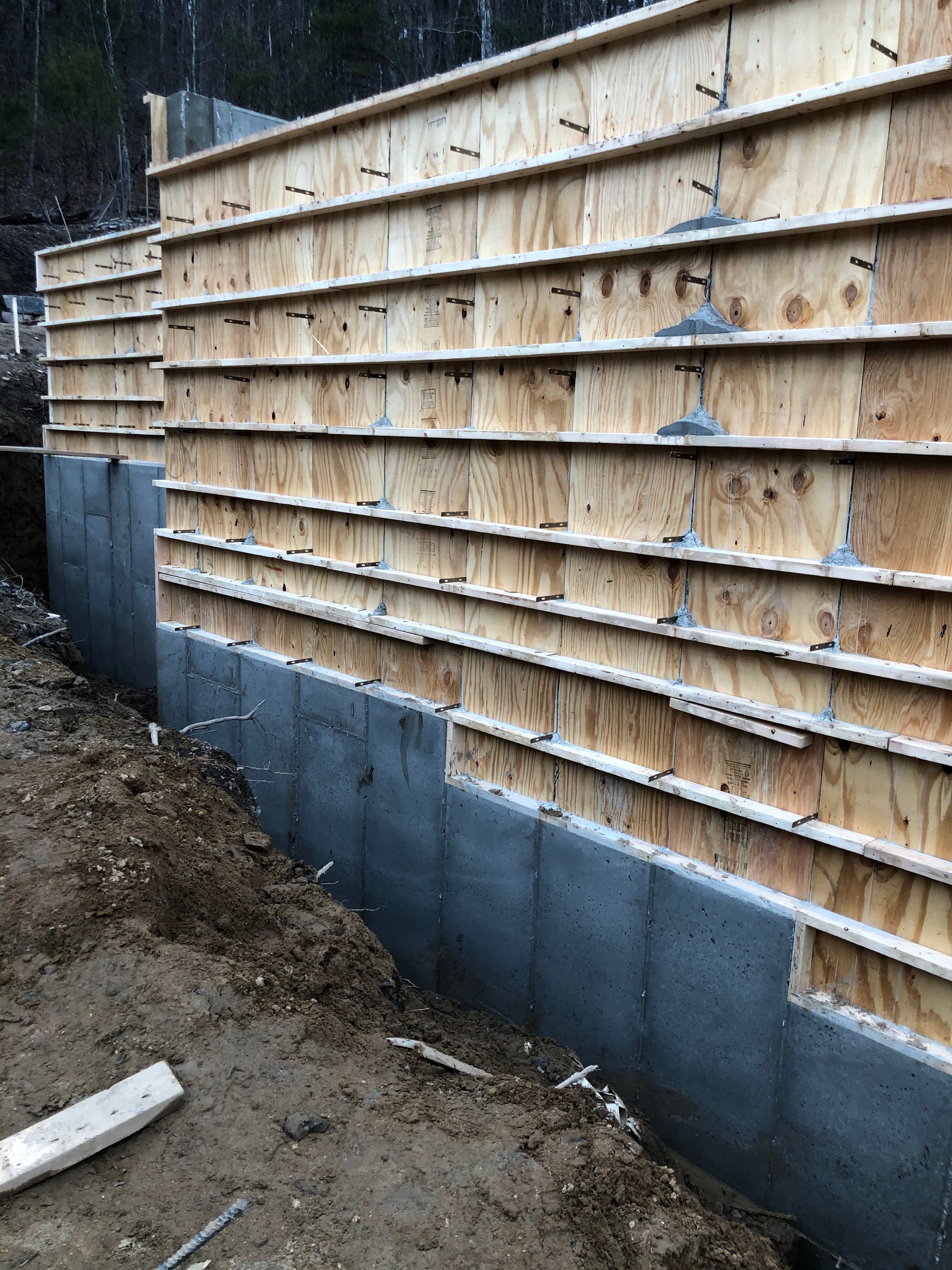 Concrete slab project