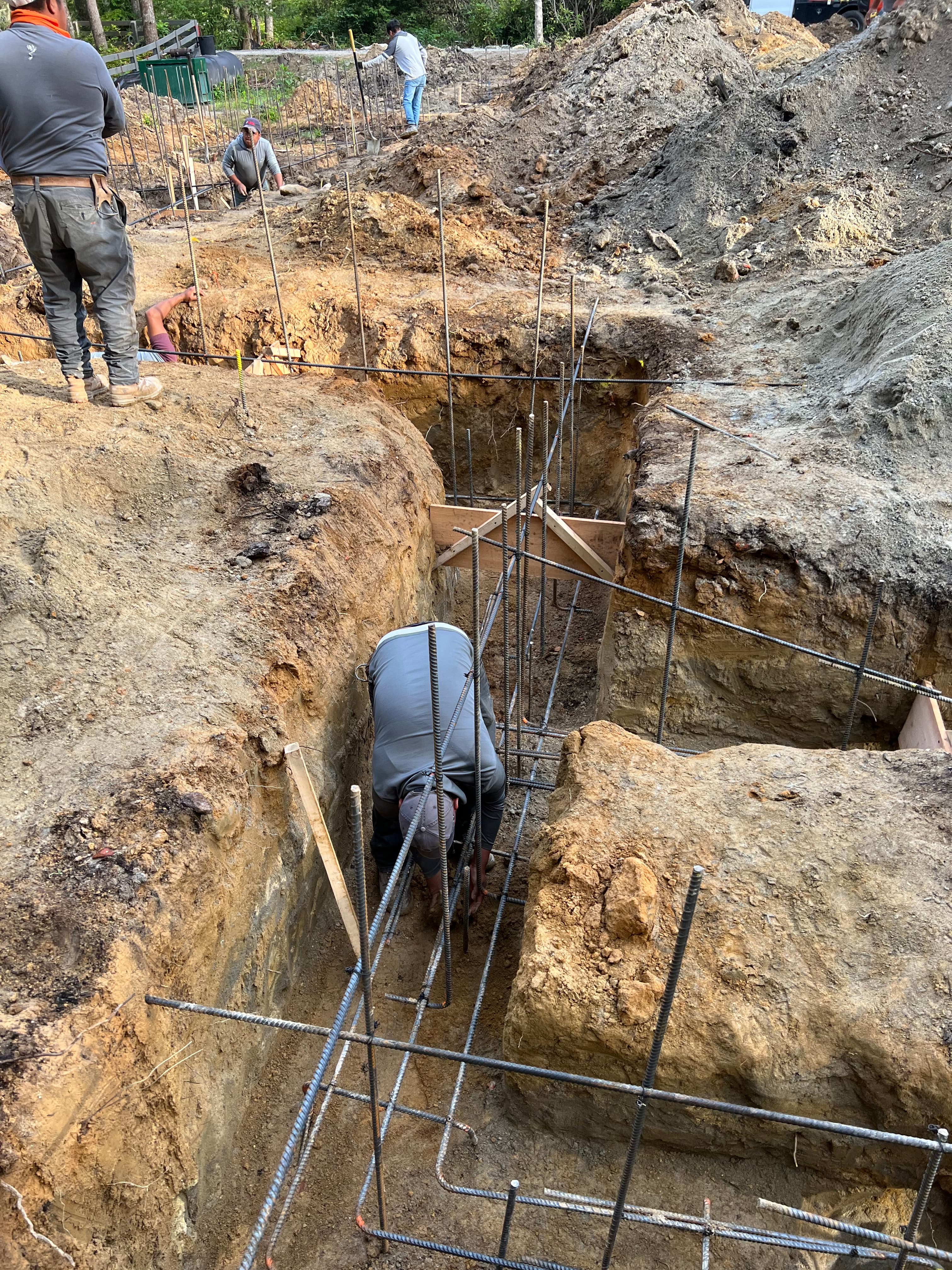 Job site work